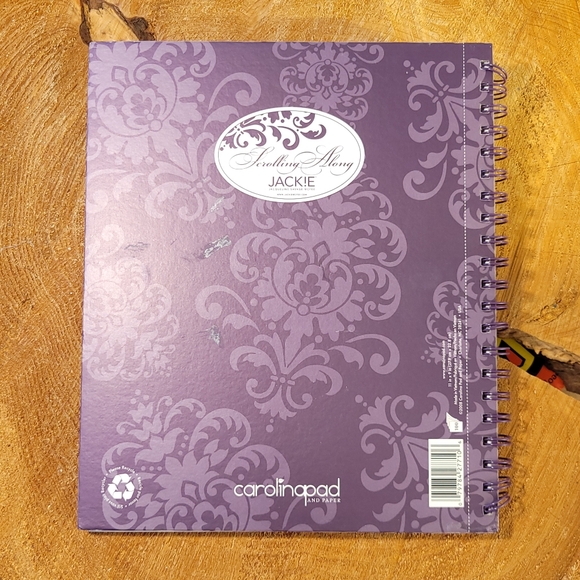 3/$25 Jacquline Savage McFee Lined Notebook - Picture 4 of 10